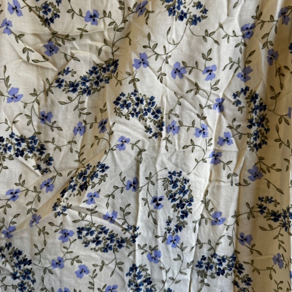 VINTAGE Floral Sleeveless Maxi Dress - Picture 4 of 8